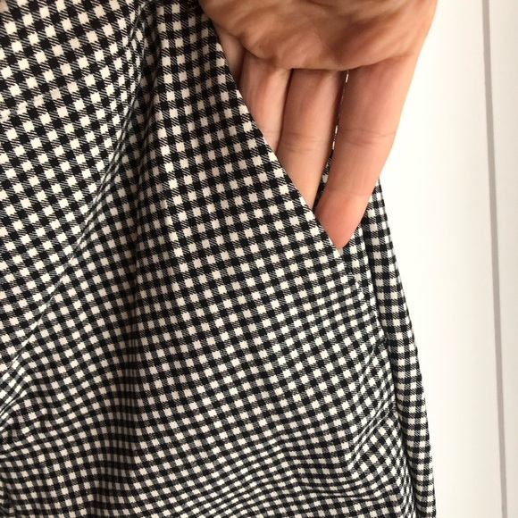 Black and white Gingham Trousers - Picture 3 of 4
